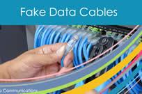 Fake Data Cables